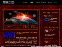 Tablet Screenshot of dawnofthefel.com